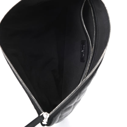 Chanel Caviar Quilted Medium Cosmetic Case So Black 5 of 8