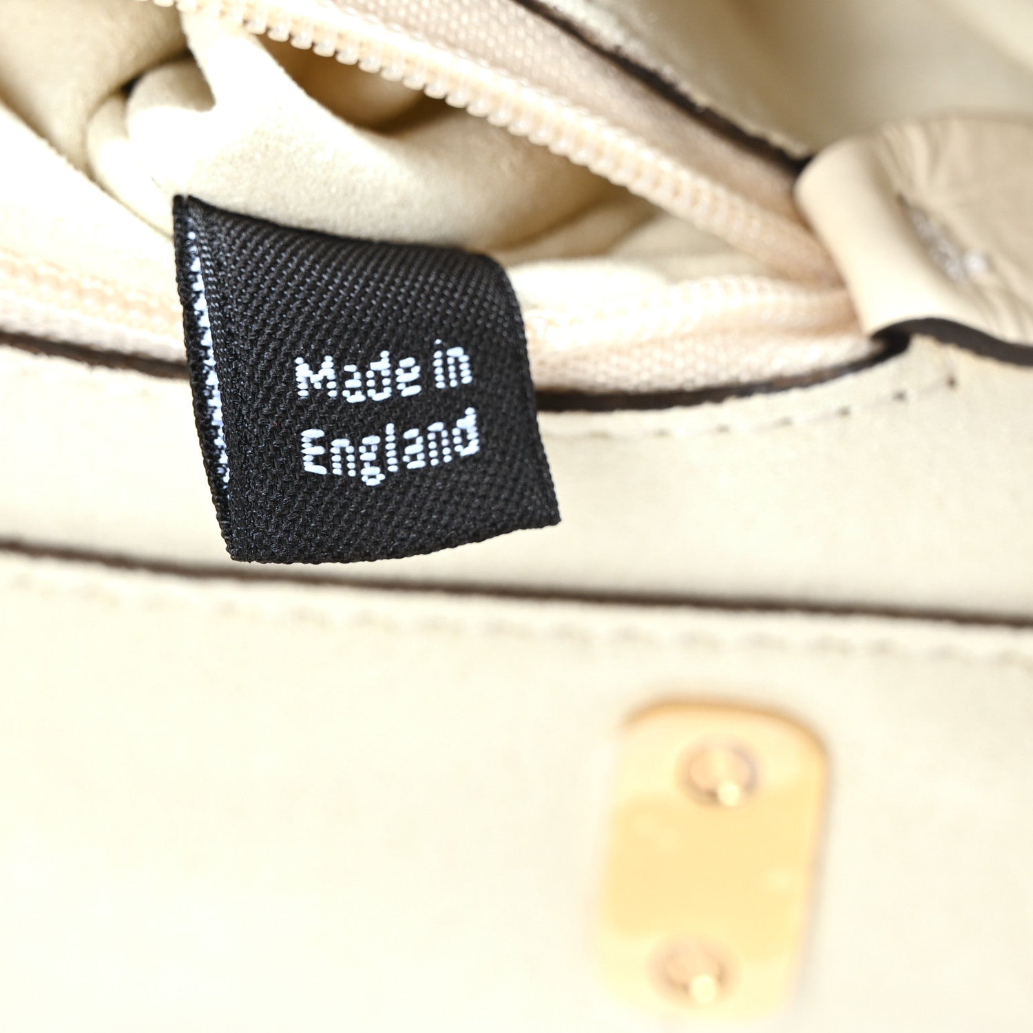 Mulberry High Shine Calfskin Lily Top Handle Flap Eggshell 7 of 11