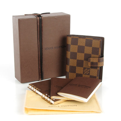 Louis Vuitton Damier Ebene Mini Agenda Cover 8 of 8