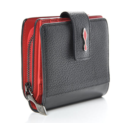 Christian Louboutin Calfskin Mini Paloma Wallet Black 2 of 10