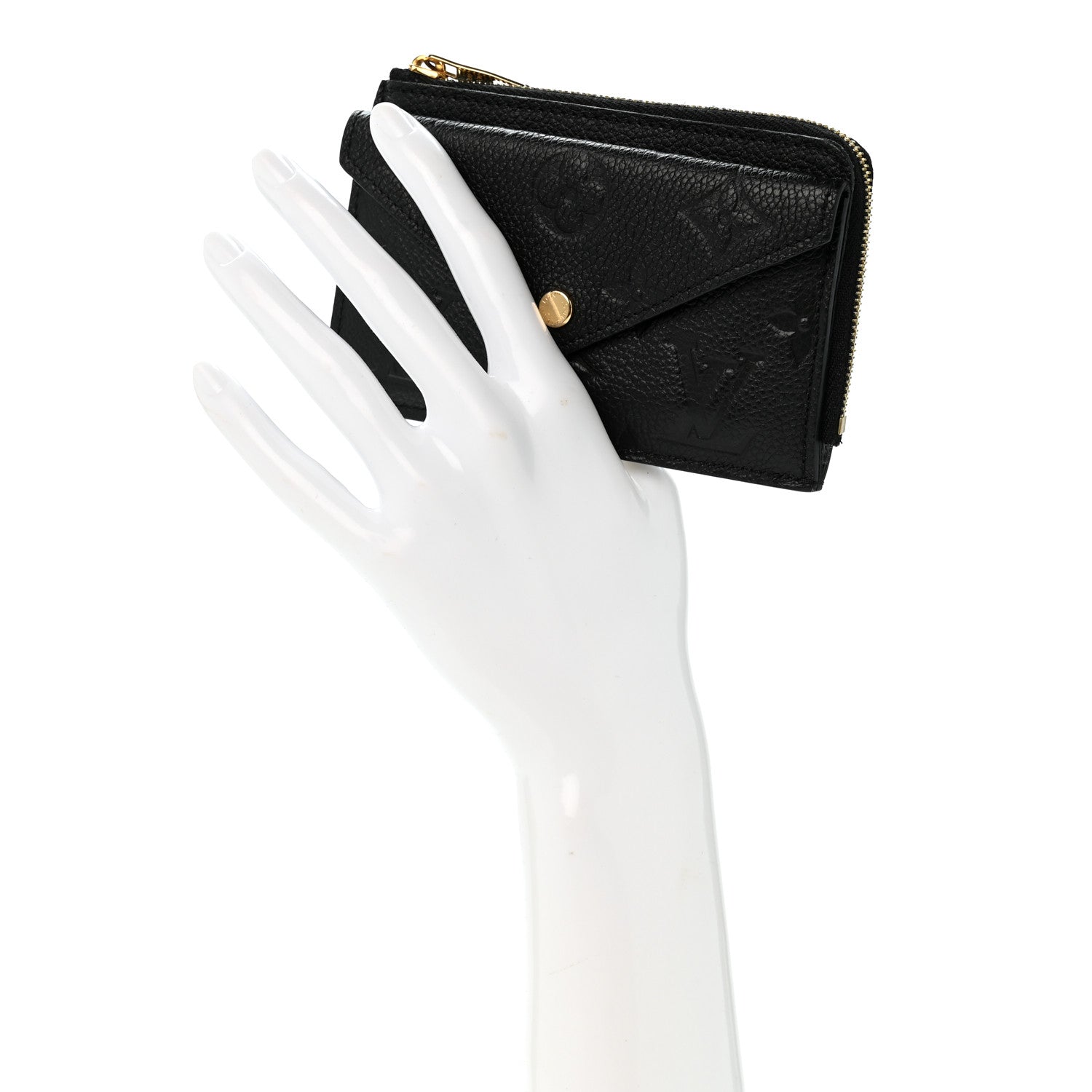 Louis Vuitton Empreinte Recto Verso Card Holder Black 2 of 9