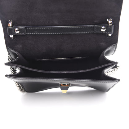 Fendi Vitello Liberty Studded Small Kan I Shoulder Bag Black Multicolor 6 of 10
