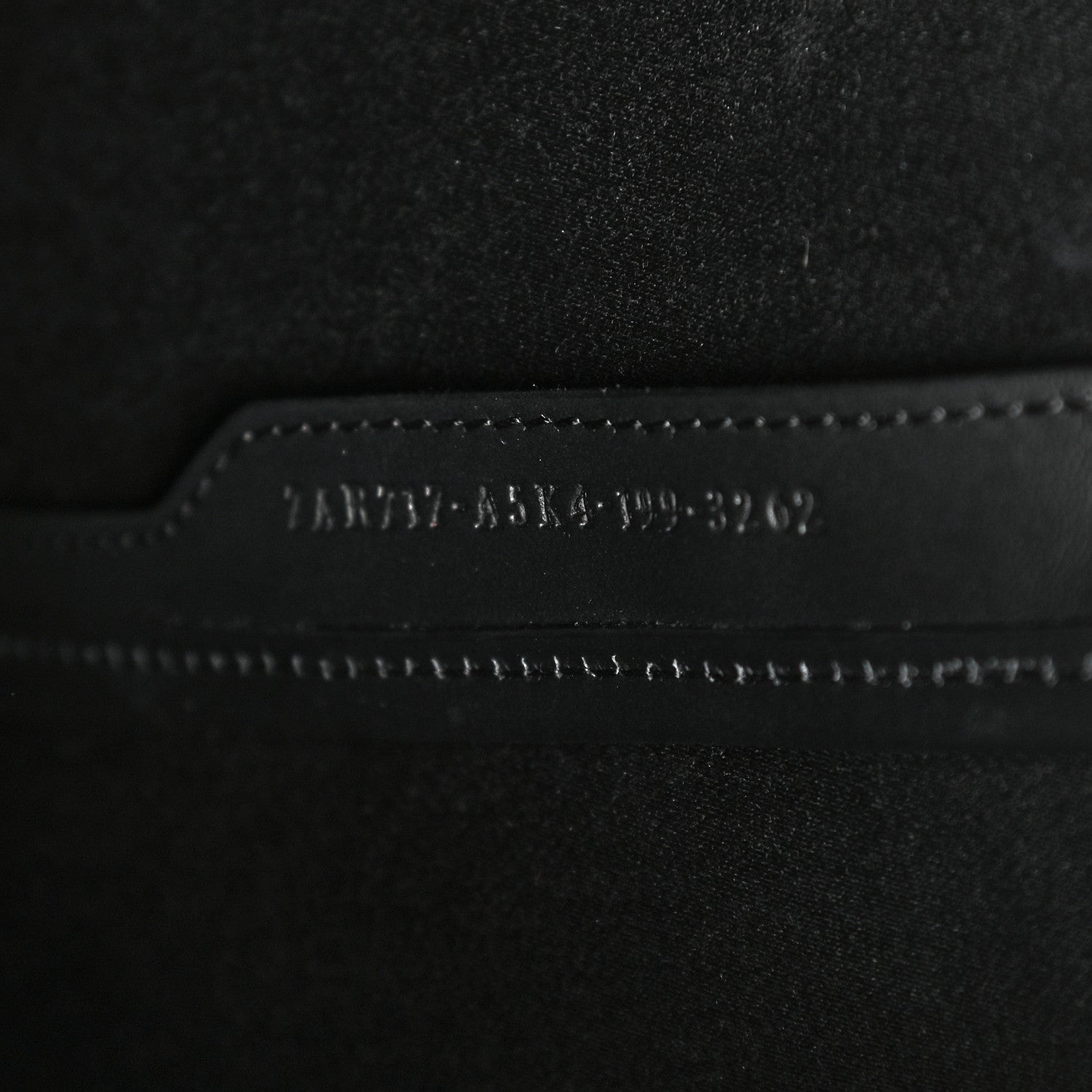 Fendi Glazed Fabric Vitello Century FF 1974 Stamp Patch Mini Peekaboo Defender Cover Mogano Panna Black 6 of 10