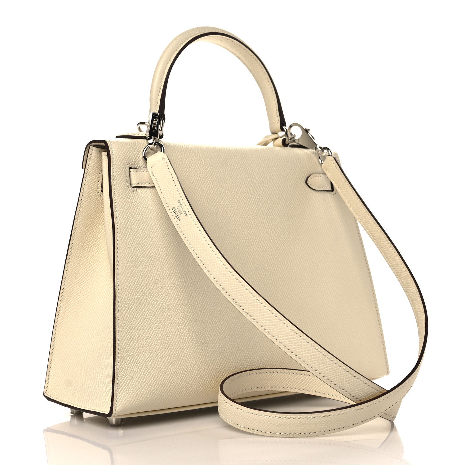 Hermes Epsom Kelly Sellier 25 Nata 3 of 9