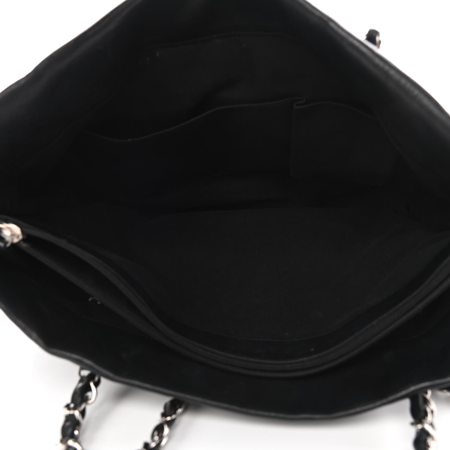 Chanel Calfskin Large Front Flap Tote Black 7 of 14