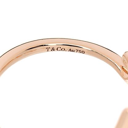 Tiffany 18K Rose Gold Paloma's Graffiti Love Ring 50 5.5 4 of 6