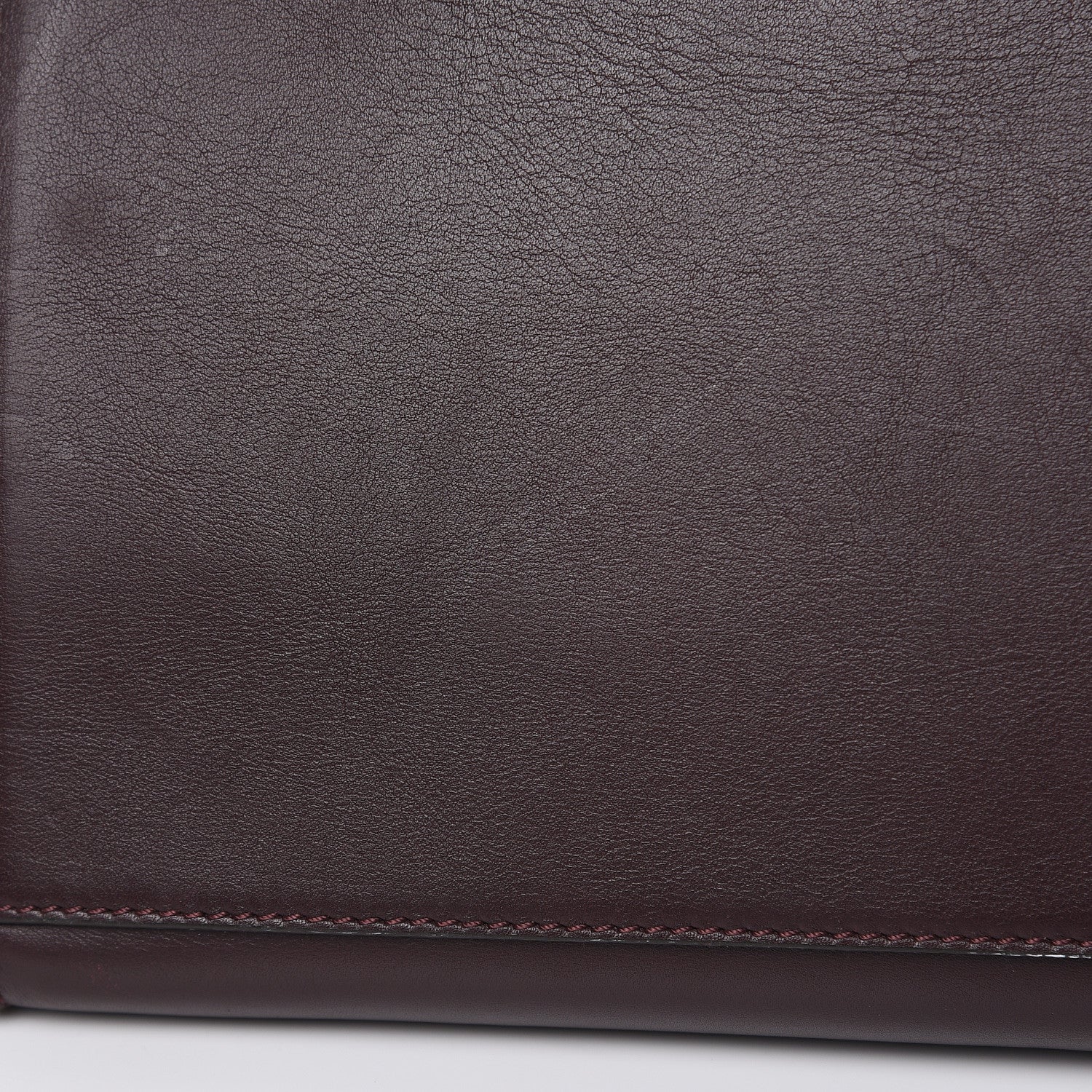 Celine Calfskin Suede Large Tri-Color Trapeze Dark Grey 12 of 17