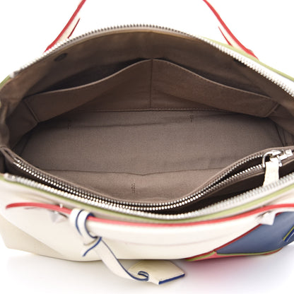 Fendi Vitello Dolce Marquetry Medium By The Way Boston Bag White Multicolor 5 of 18