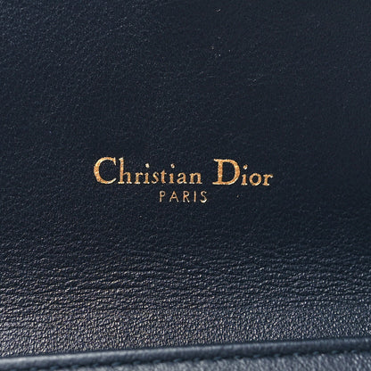 Christian Dior Oblique Saddle Chain Long Wallet Blue 6 of 10