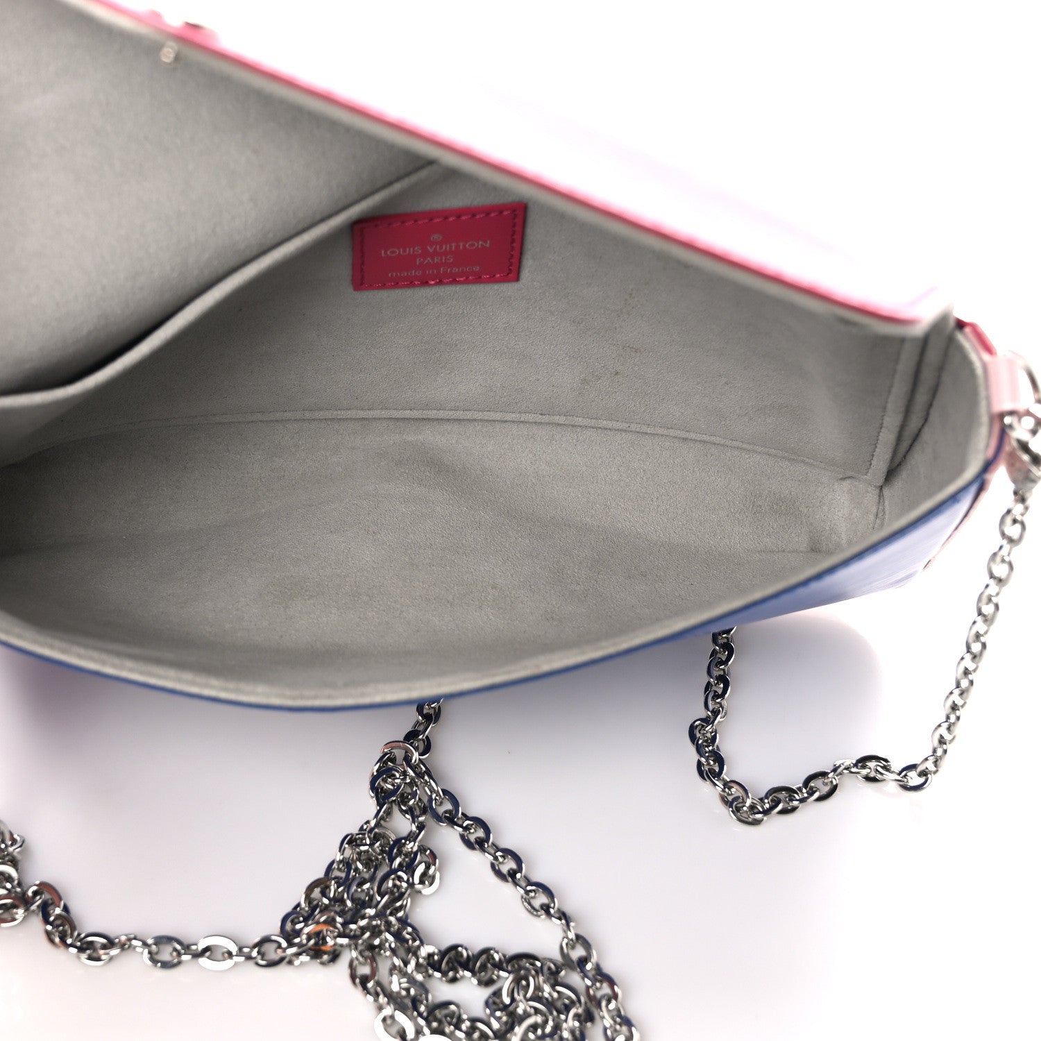 Louis Vuitton LOUIS VUITTON Epi Pochette Felicie Hot Pink 6 of 10