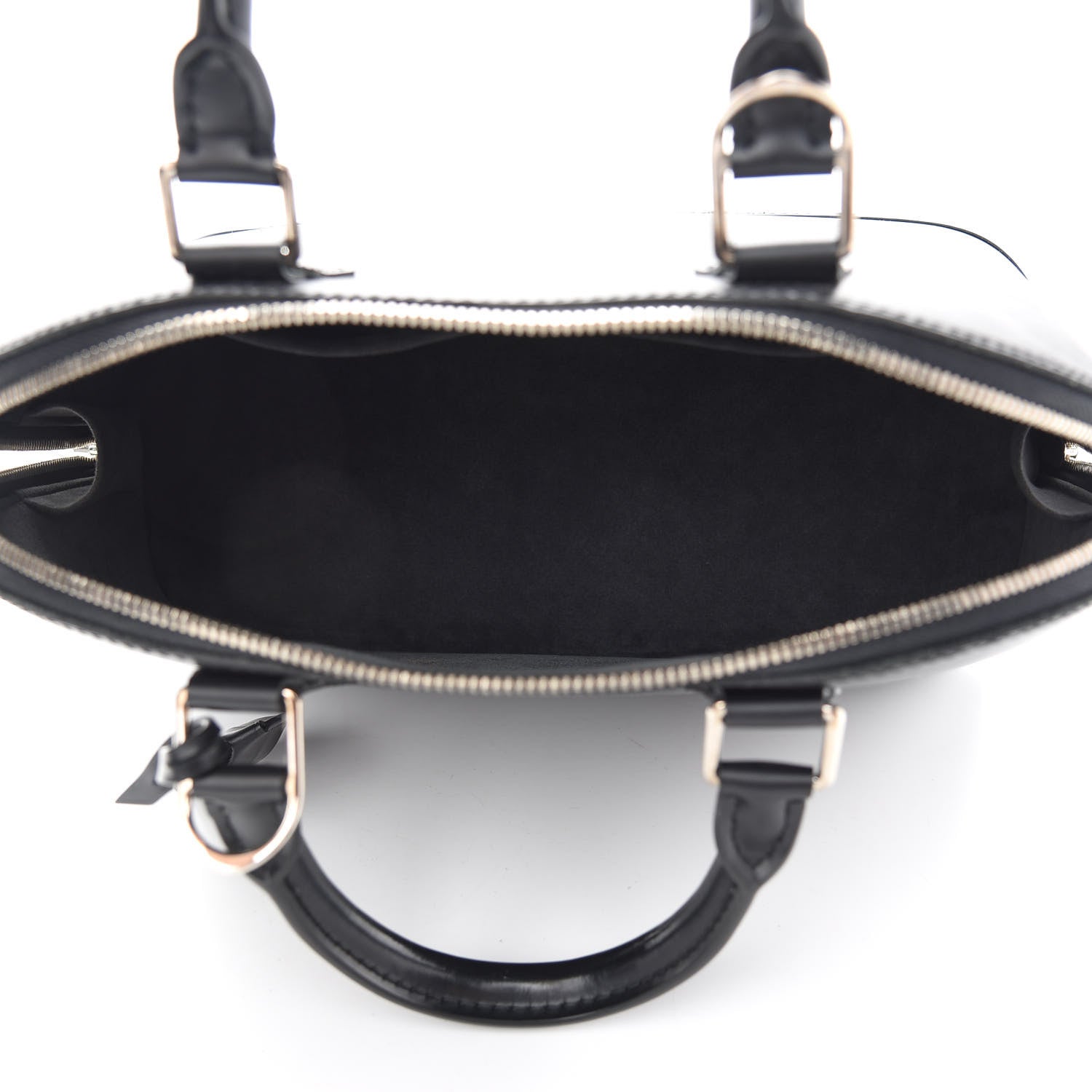 Louis Vuitton Epi Alma PM Black 5 of 11