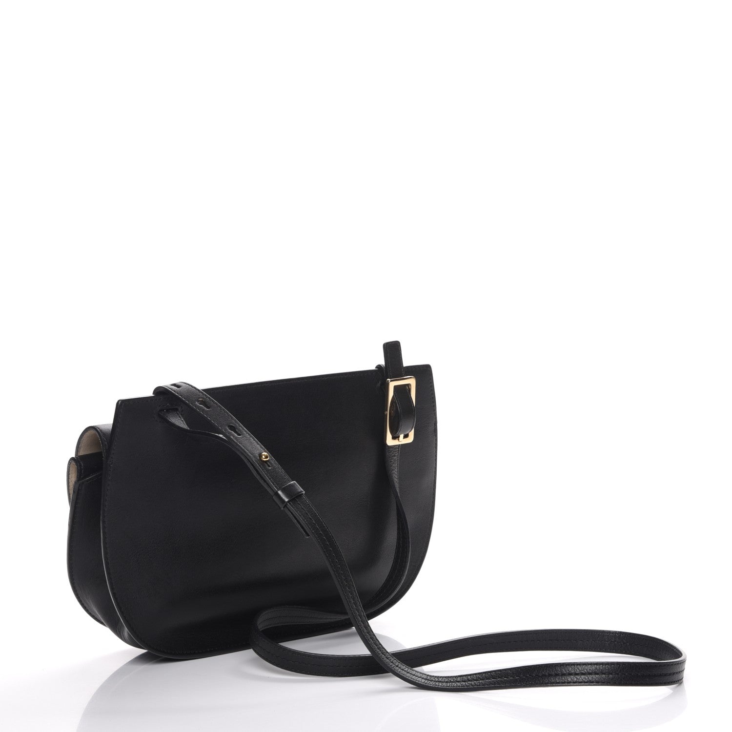 Chloe Calfskin Mini Georgia Crossbody Bag Black 3 of 7