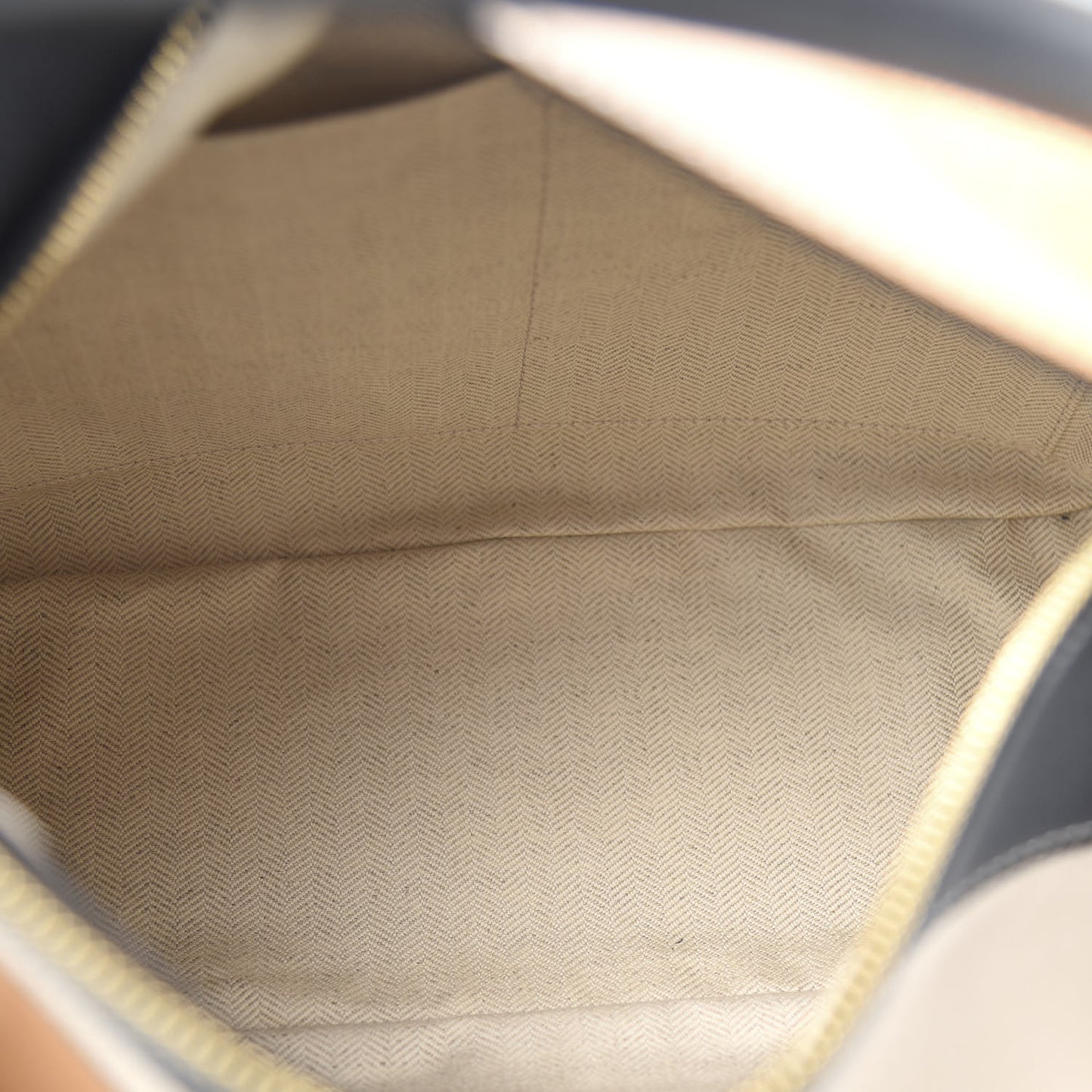 Grained Calfskin Medium Puzzle Bag Amber Light Oat