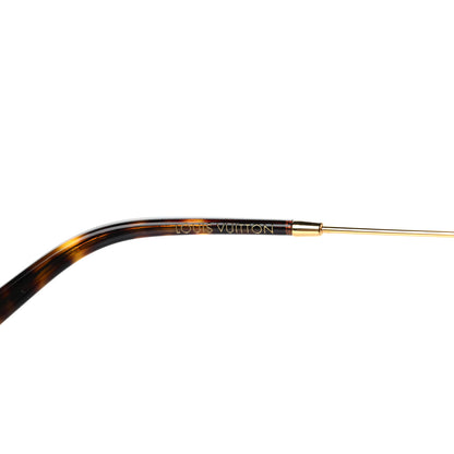 Louis Vuitton Metal The LV Pilot Sunglasses Z1620U Gradient Brown Monogram 8 of 8