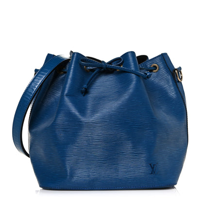 Louis Vuitton Epi Petit Noe Blue 1 of 15