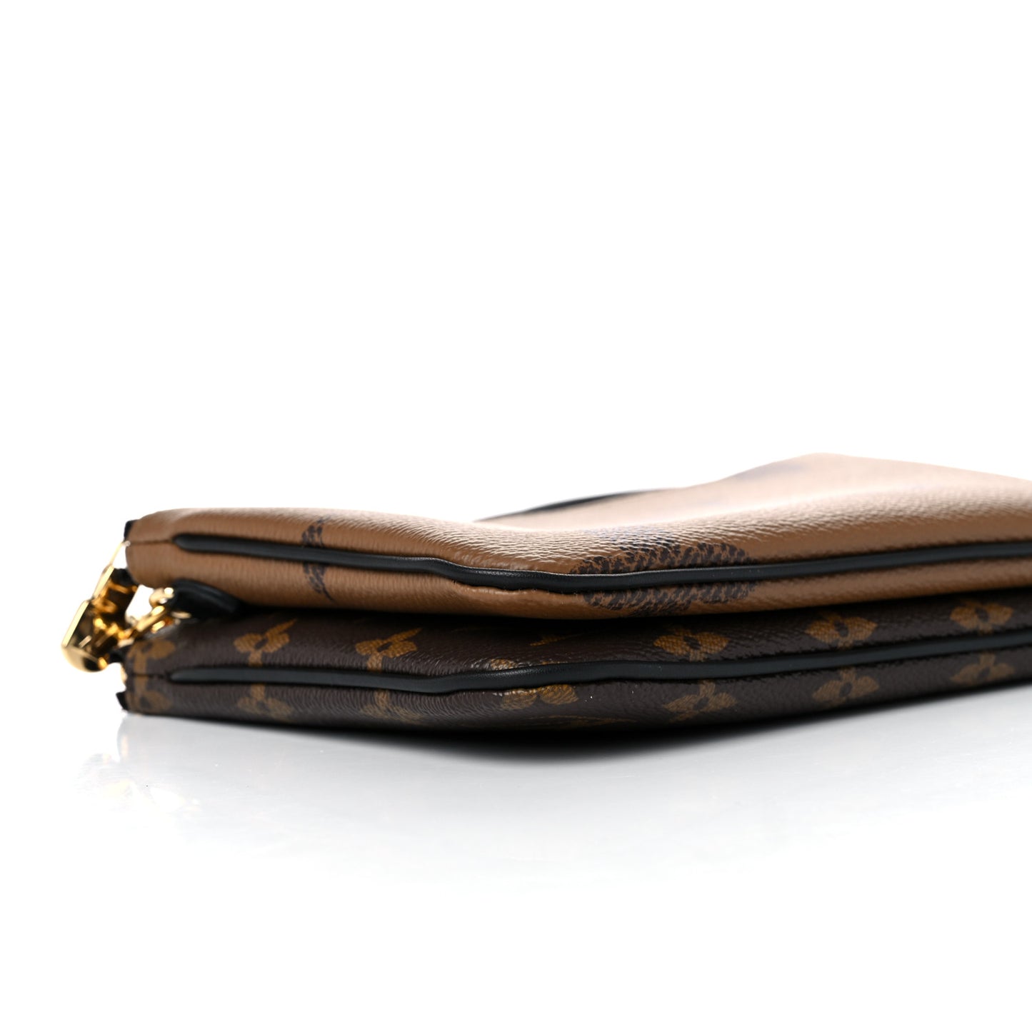 Reverse Monogram Giant Double Zip Pochette