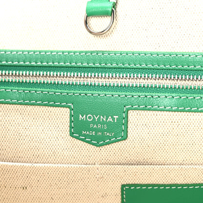 Moynat X KASING LUNG Calfskin Canvas M Labubu Tote MM Green Apple 7 of 12