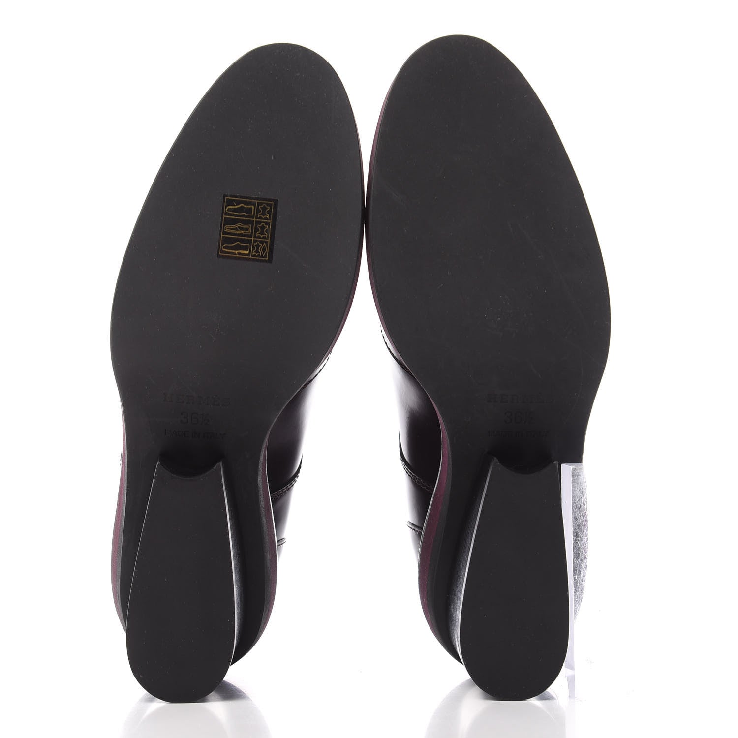 Hermes Tuscan Calfskin Nadege 70 Derby Pumps 36.5 6 of 9