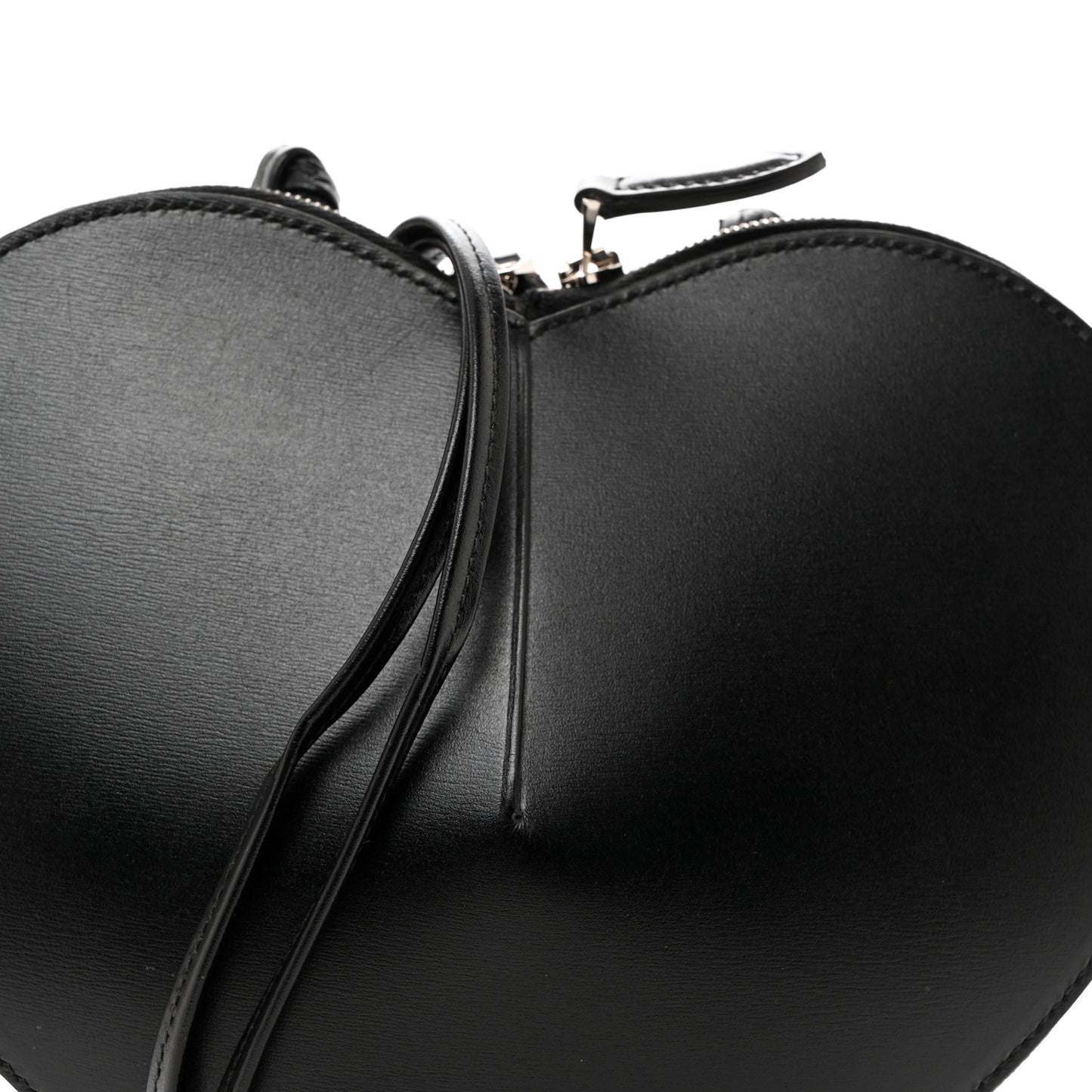 Lux Calfskin Le Coeur Bag Black