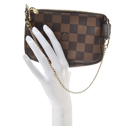 Louis Vuitton Damier Ebene Mini Pochette Accessories 2 of 8