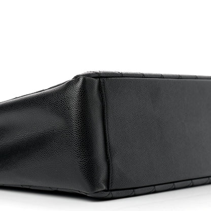 Chanel Caviar Quilted Grand Shopping Tote GST Black 8 of 10