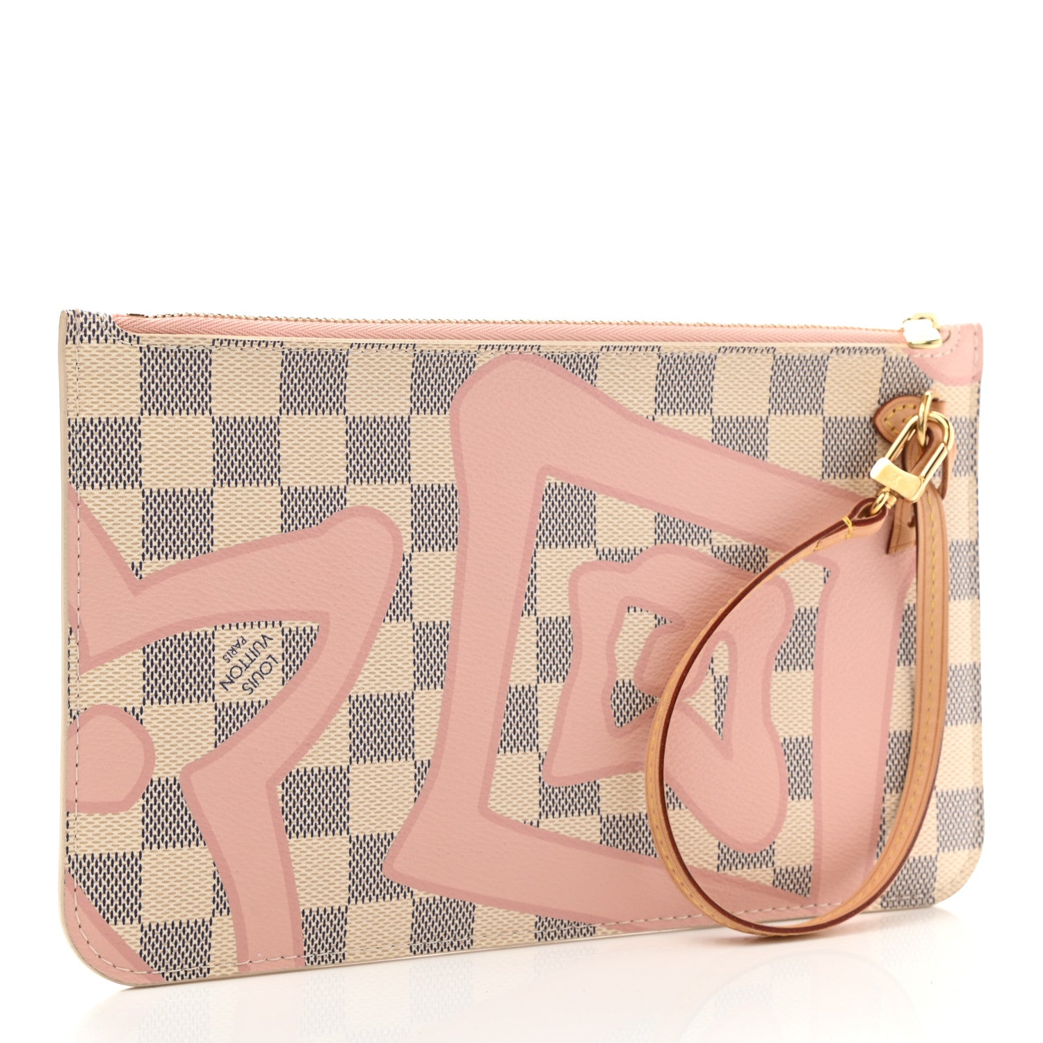 Louis Vuitton Damier Azur Tahitienne Neverfull MM GM Pochette 3 of 7