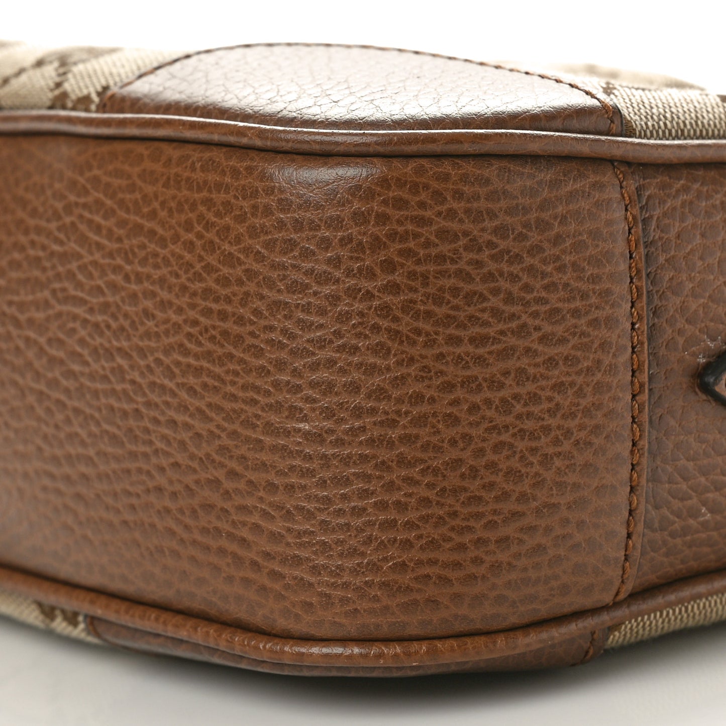 Monogram Mini Bree Messenger Bag Beige Tabacco