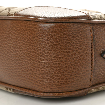 Gucci Monogram Mini Bree Messenger Bag Beige Tabacco 10 of 10