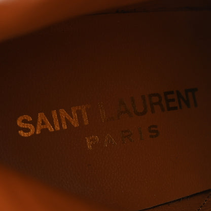 Saint Laurent Soft Calfskin Opyum 110 Ankle Boots 36.5 Real Beige 6 of 10