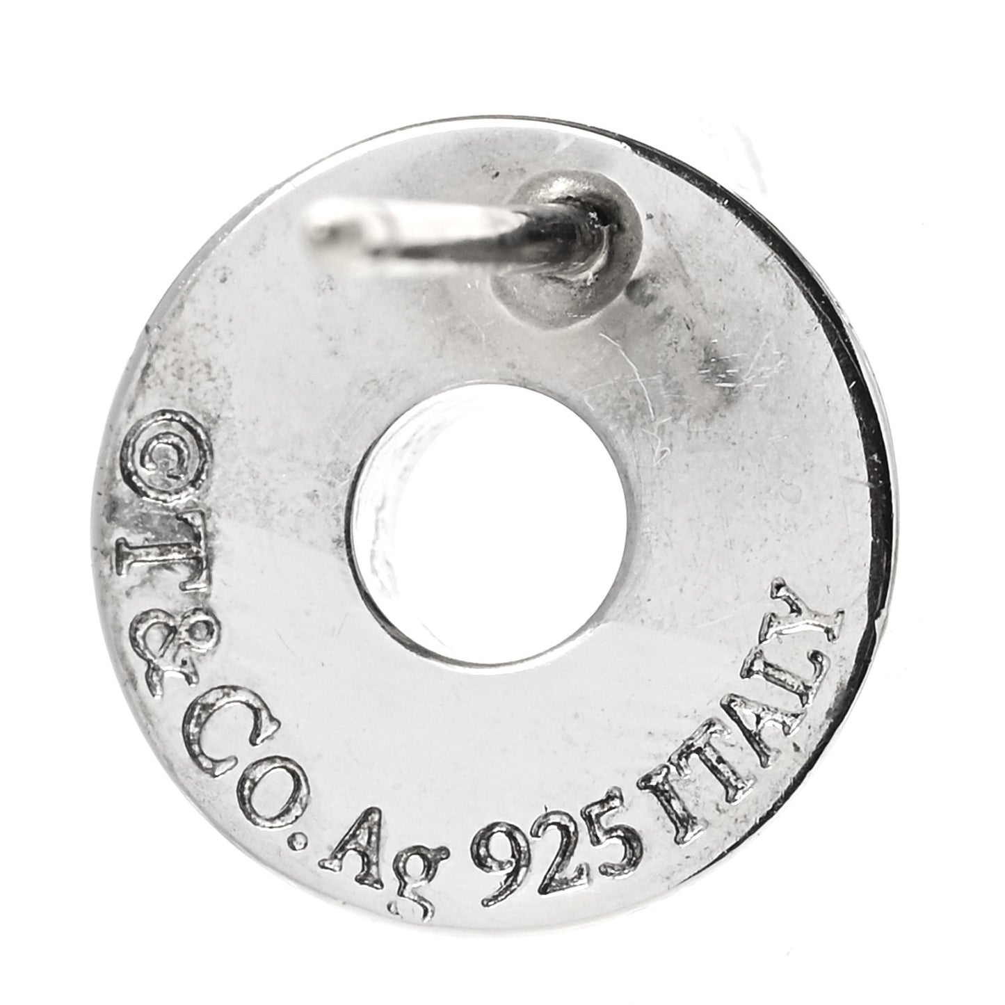 Sterling Silver 1837 Circle Earrings