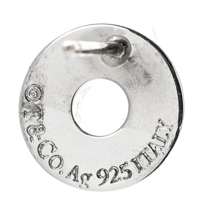 Tiffany Sterling Silver 1837 Circle Earrings 4 of 4