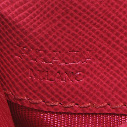 Prada Saffiano Card Case Peonia 6 of 8