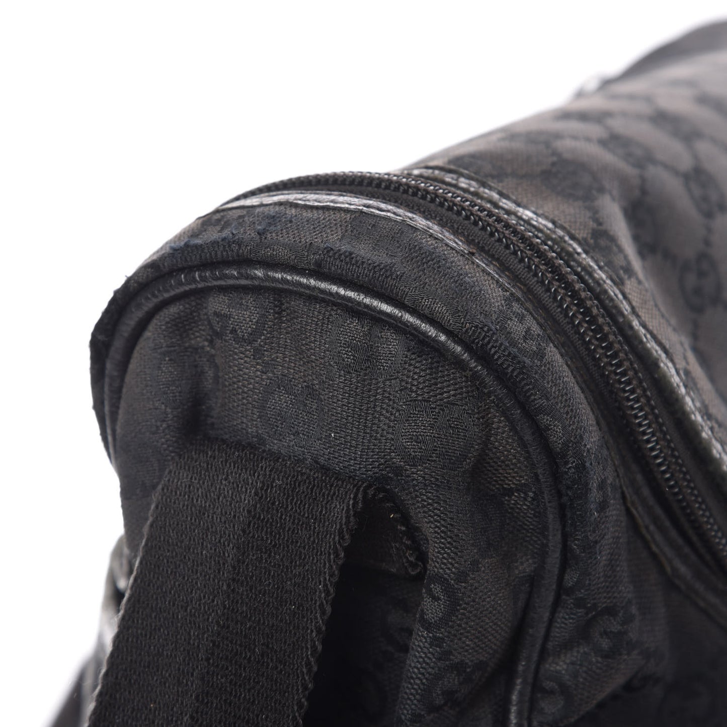 Monogram Large Diaper Bag Black