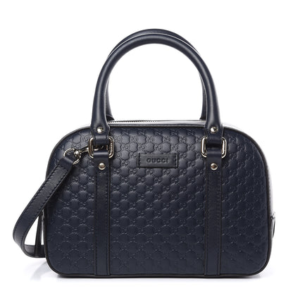 Gucci Soft Microguccissima Small Crossbody Bag Blue 1 of 9