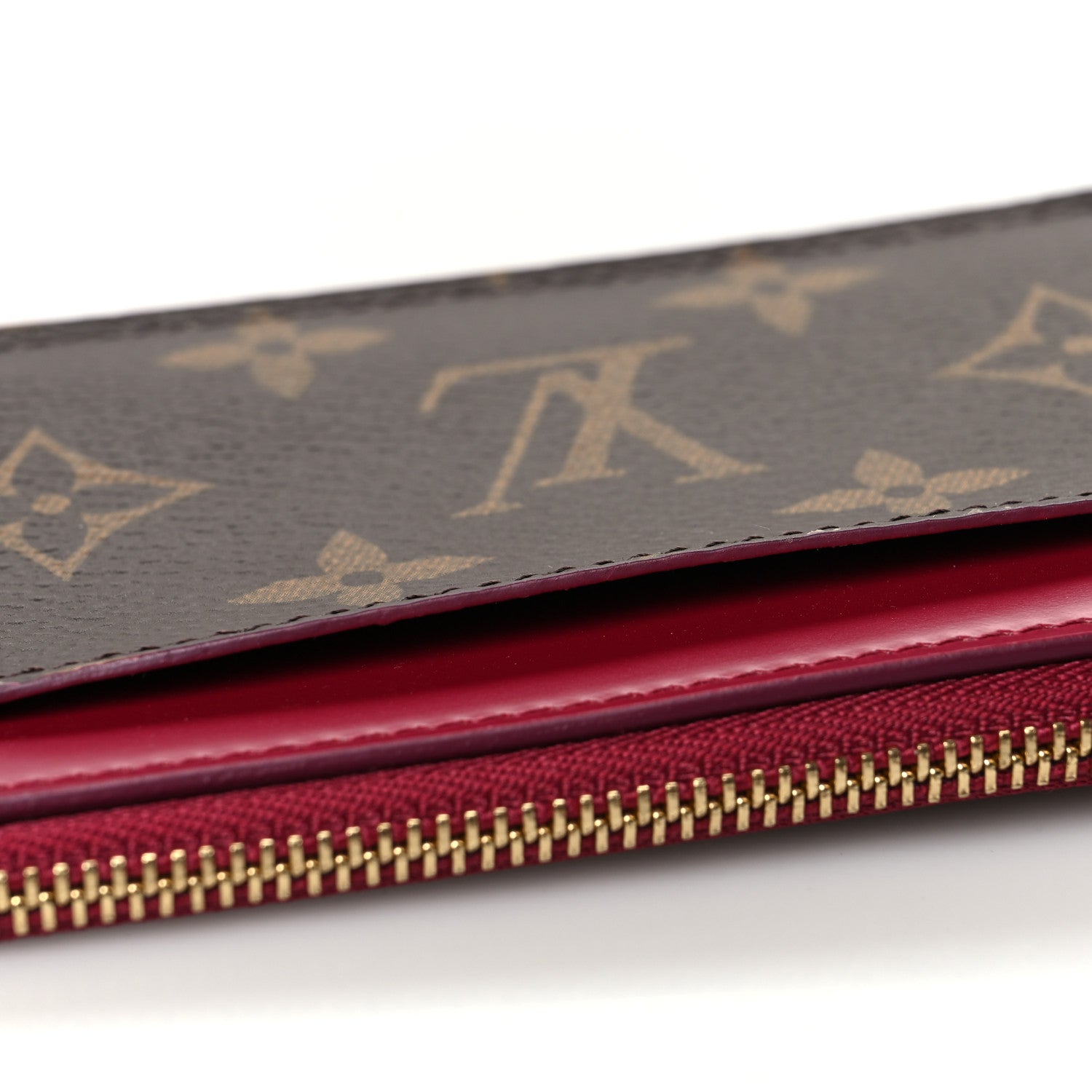 Louis Vuitton Monogram Zipped Card Holder Fuchsia 8 of 9