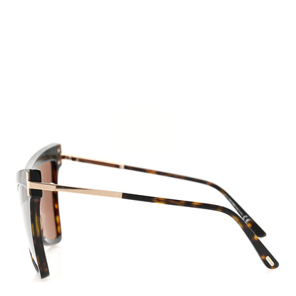 Tom Ford Acetate Tallulah TF767 Sunglasses Tortoise 3 of 7