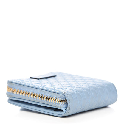 Gucci Microguccissima Compact Wallet Mineral Blue 4 of 11
