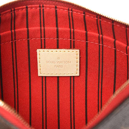 Louis Vuitton Monogram Neverfull MM GM Pochette Cherry 7 of 14