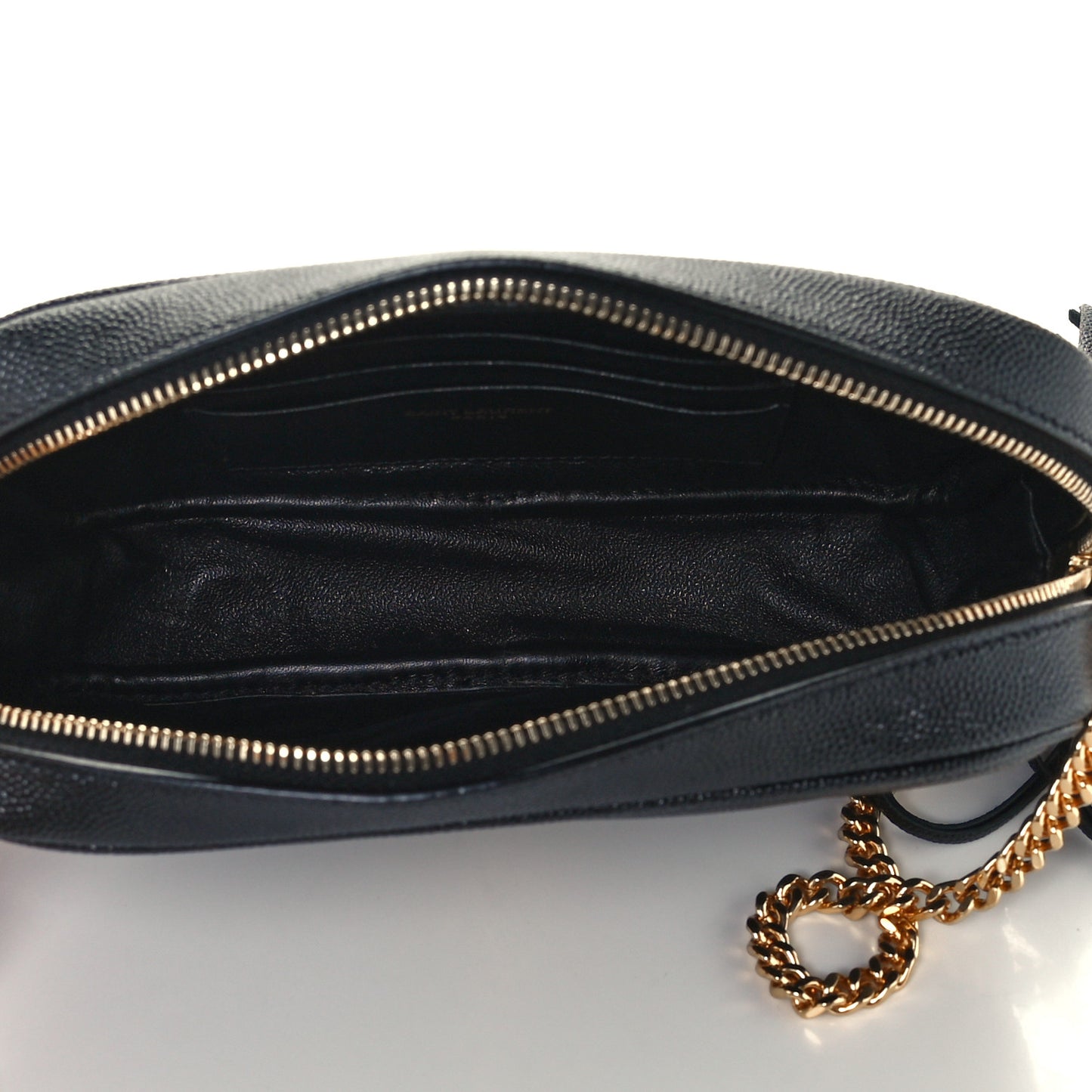 Grain De Poudre Matelasse Monogram Mini Lou Camera Bag Black
