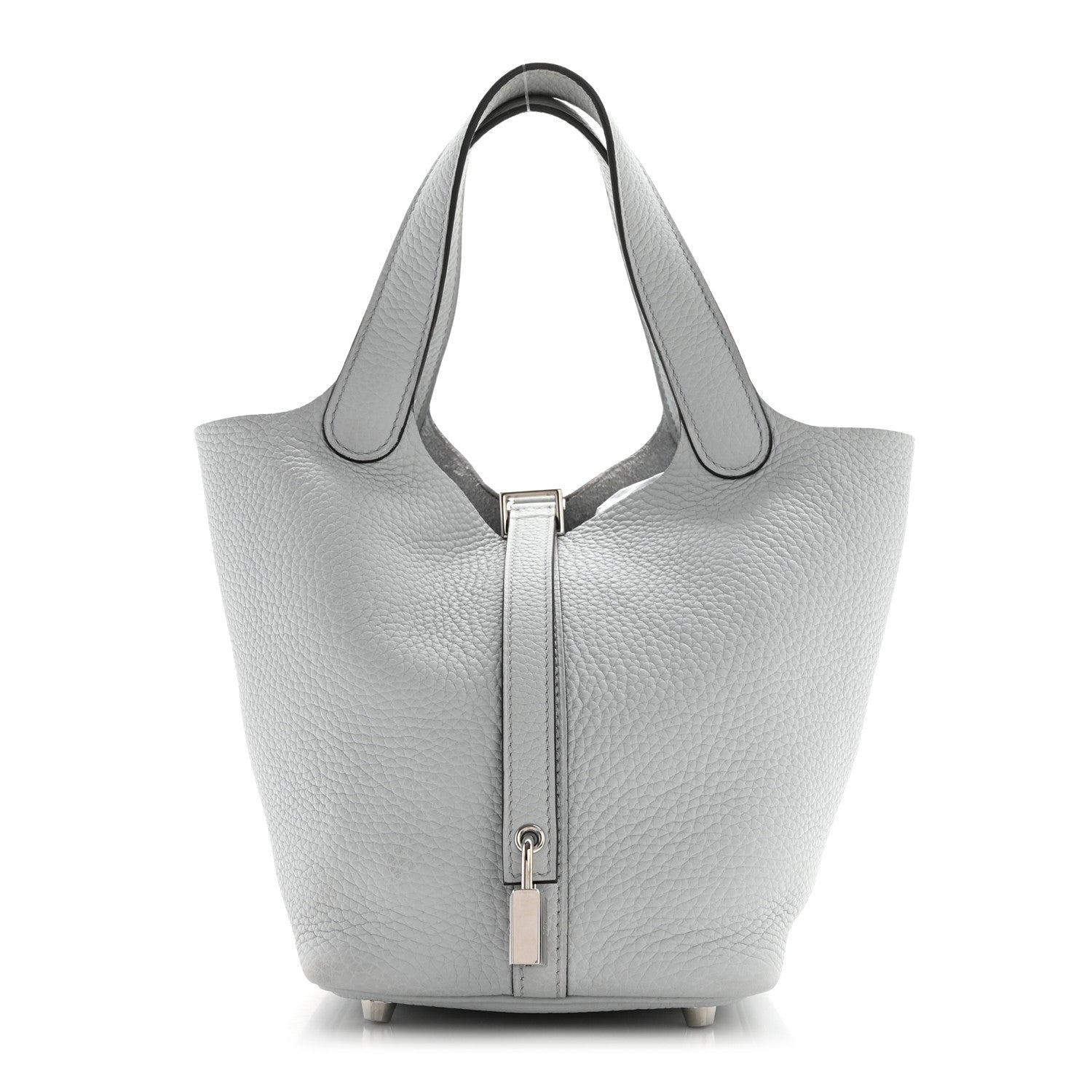 Hermes Taurillon Clemence Picotin Lock 18 PM Bleu Pale 1 of 14