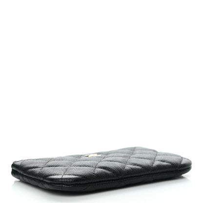 Chanel Caviar Quilted Small Cosmetic Case Black 3 of 7