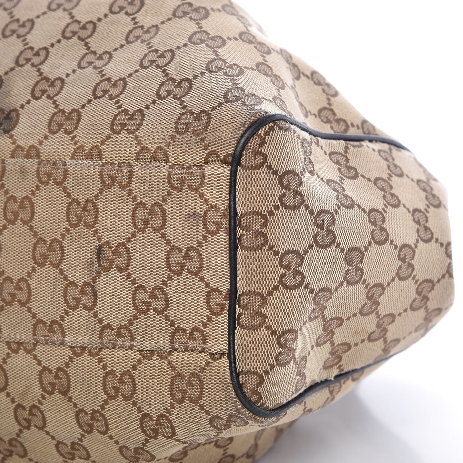 Gucci Monogram Medium Sukey Tote Beige Ebony Black 14 of 14