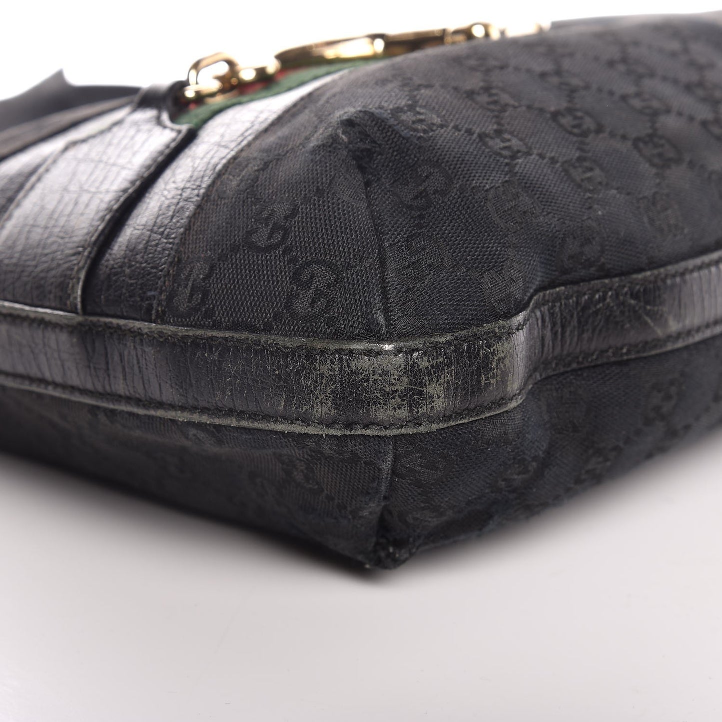Monogram Web Hasler Hobo Black