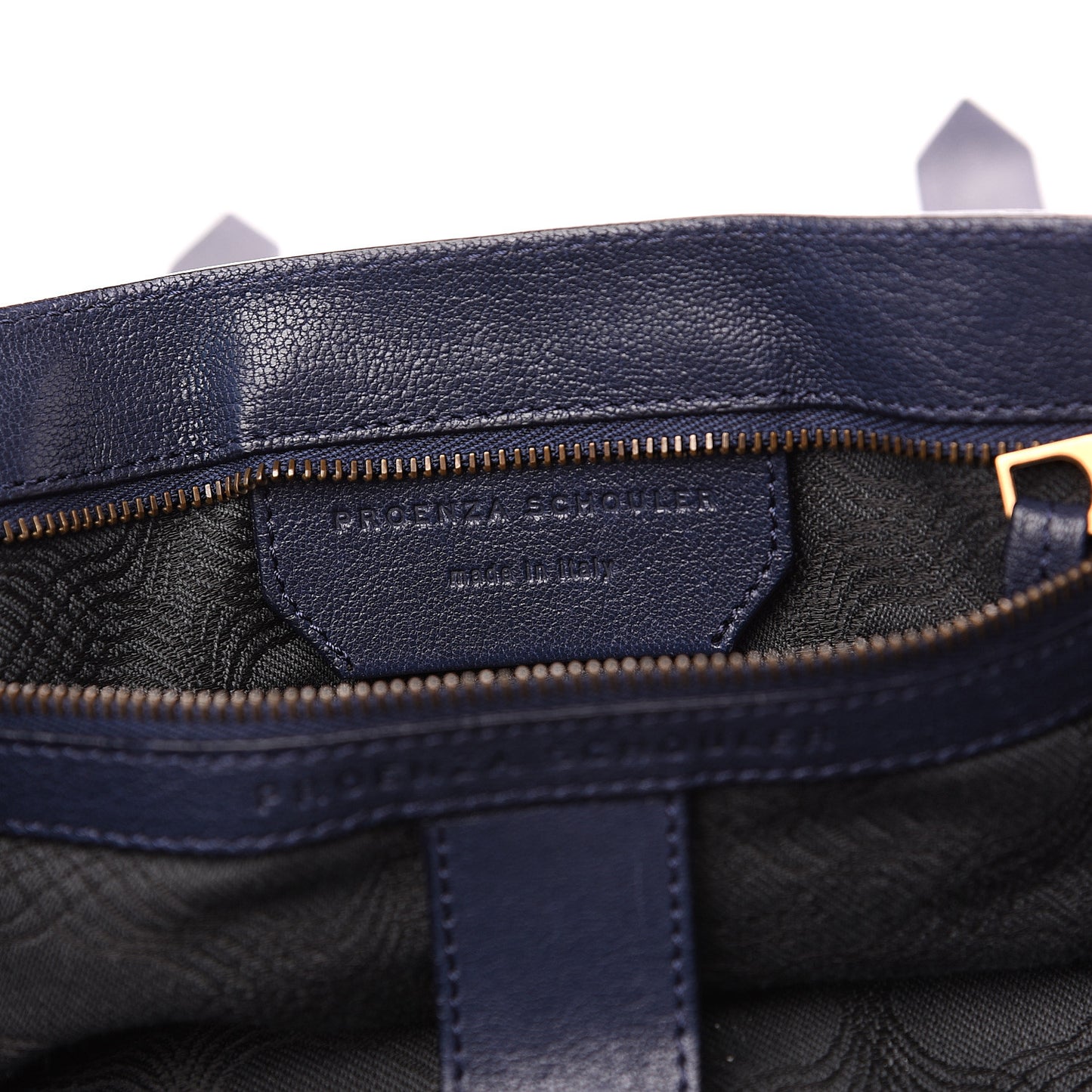 Lambskin Large PS1 Satchel Midnight