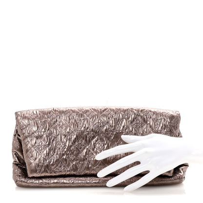 Louis Vuitton Jacquard Quilted Monogram Limelight Clutch MM Rose Gold 2 of 6