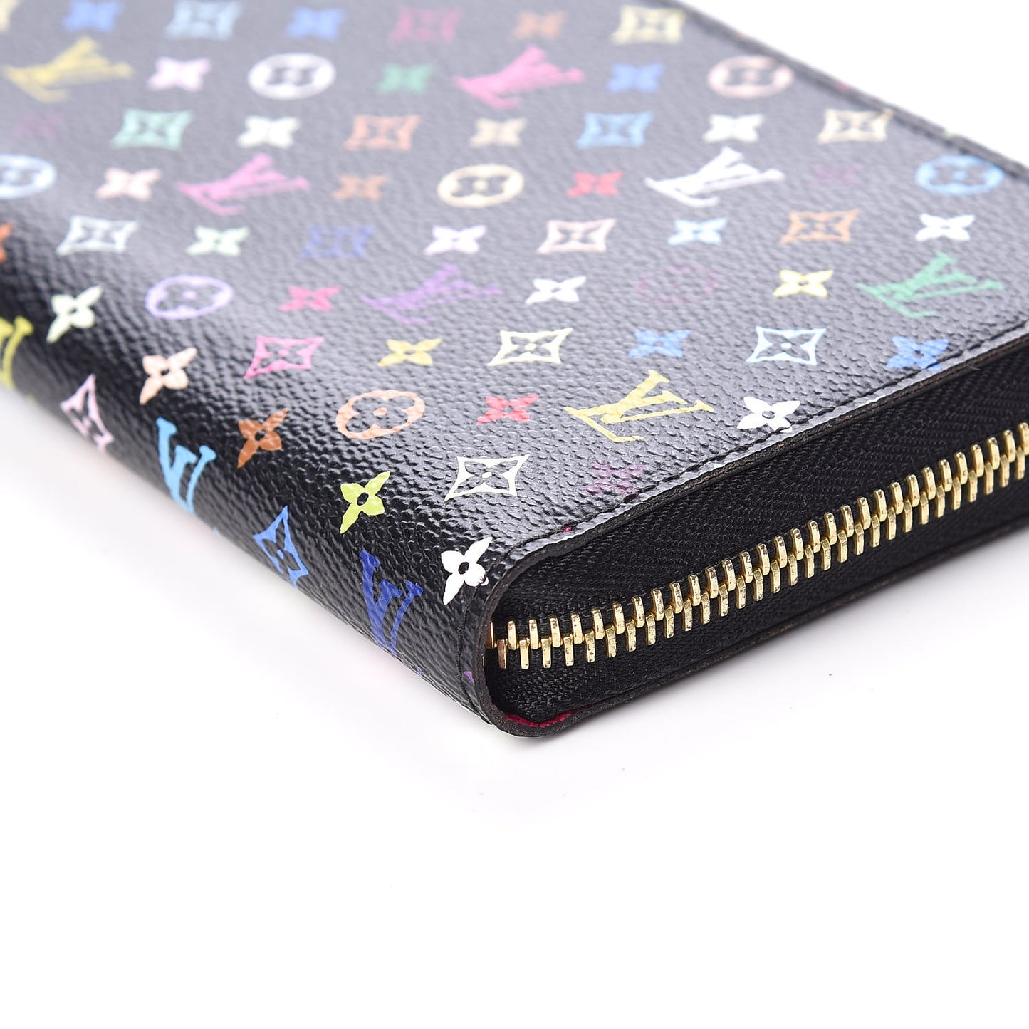 Monogram Multicolor Zippy Wallet Black Grenade