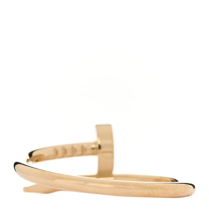 Cartier 18K Yellow Gold Small Juste Un Clou Ring 53 6.25 3 of 6