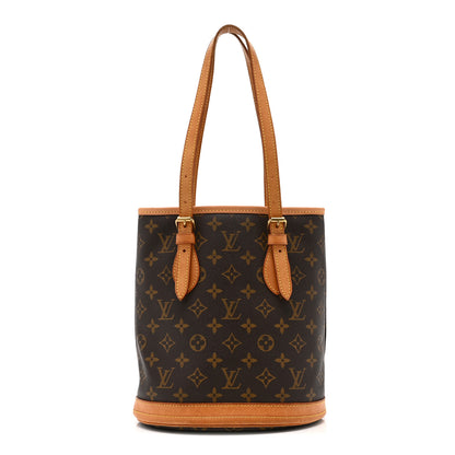 Louis Vuitton Monogram Petit Bucket 23 1 of 10