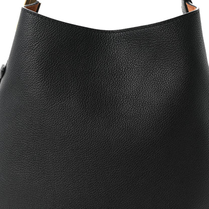 Louis Vuitton Grained Calfskin Low Key Hobo PM Black 8 of 10