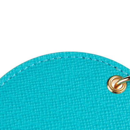 Louis Vuitton Monogram Illustre V Bag Charm Key Ring Turquoise 4 of 5